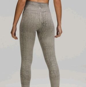 Lululemon Wunder Everlux Leggings Train HR Tight 25" Thread Dye Rover Black 4